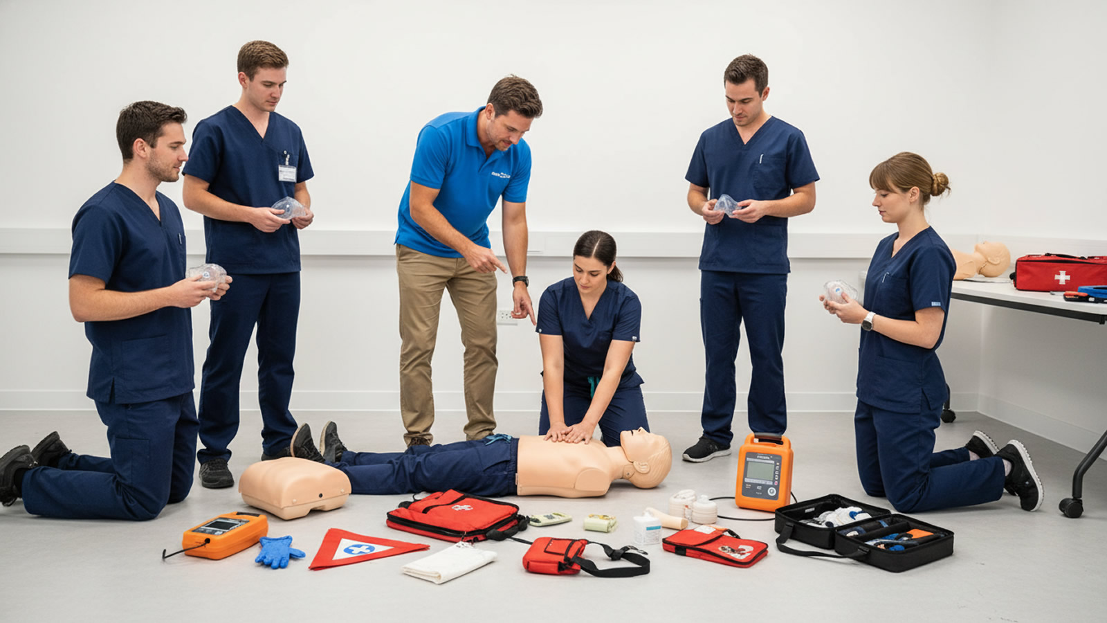 First Aid Response (FAR) first aid course visual for Irish workplace and community training