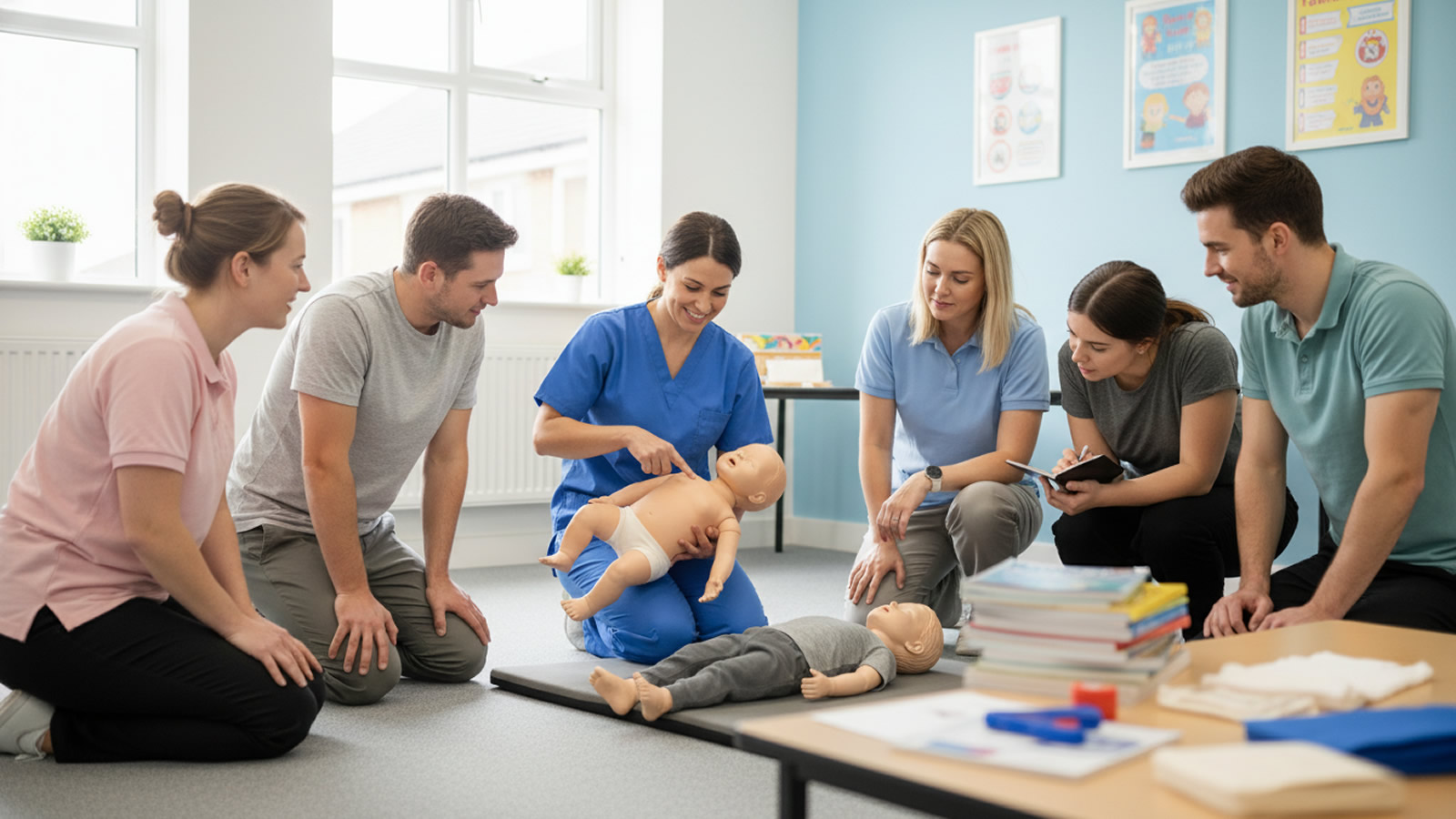 First Aid Workshop first aid course visual for Irish workplace and community training